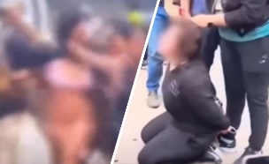 תקיפה בעיירה ברמחו (צילום: מתוך הרשתות החברתיות לפי סעיף 27א׳ לחוק זכויות יוצרים)