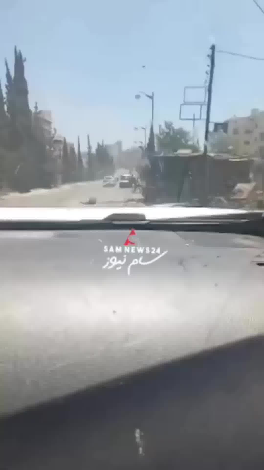 תיעוד הרגע שבו צה"ל תקף רכב ששייך לכוחות של אל-ג'ולאני בדרום סוריה