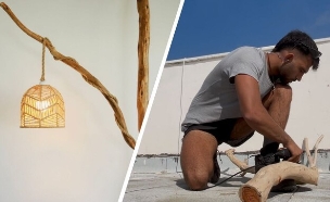 יובל עיני מנורת רצפה (צילום: יובל עיני)