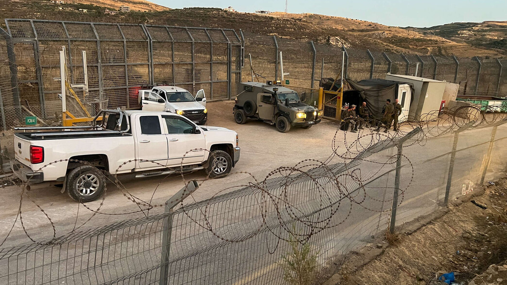 חיילי צה"ל בגבול סוריה, לאחר שדרוזים פרצו את הגבול