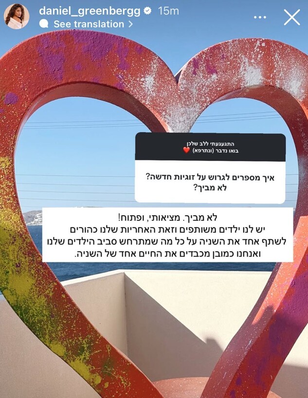 צעיר ממנה ב-6 שנים: בן הזוג החדש של דניאל גרינברג