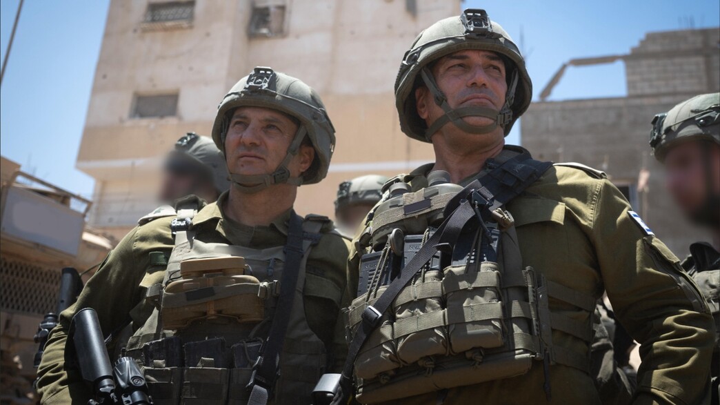 הרמטכ"ל אייל זמיר בעזה הרמטכ"ל אייל זמיר בעזה