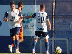 ניצחון לפני פאפוס (אתר מכבי תל אביב) (צילום: ספורט 5)