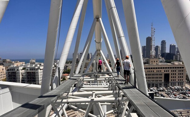 מסלול הליכה סקייפילד בלומפילד אקסטרים (צילום: דניאל ארזי)