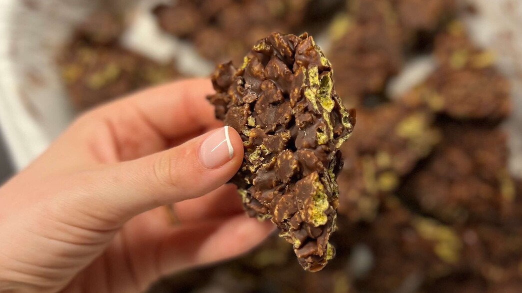 חיתוכיות קורנפלס שוקולד קראנצ'יות