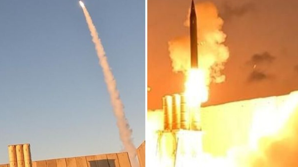 פעילות מערכת החץ במהלך מבצע עם כלביא