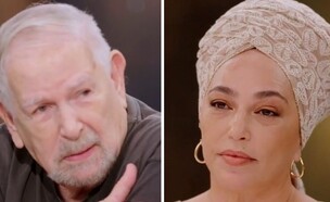נועה ירון, צביקה ירון (צילום: מתוך "המטבח המנצח VIP", קשת 12)