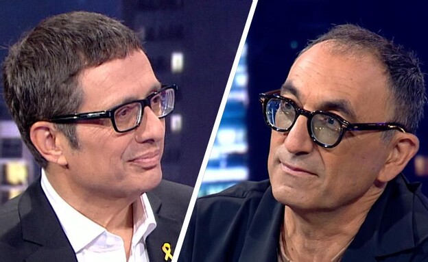 ישראל קטורזה, ארז טל (צילום: מה באמת קרה שם?, קשת 12)