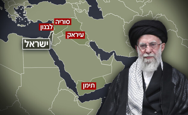 עלי ח'אמנאי, מפת המזרח התיכון