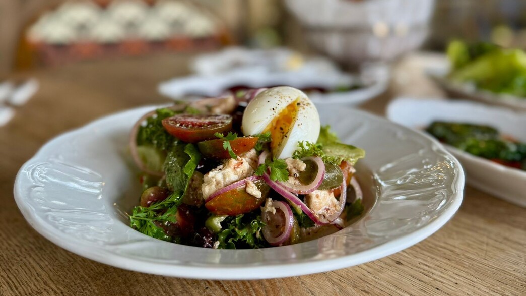 סלט דרום איטליה של קפה מישקה סלט דרום איטליה של קפה מישקה