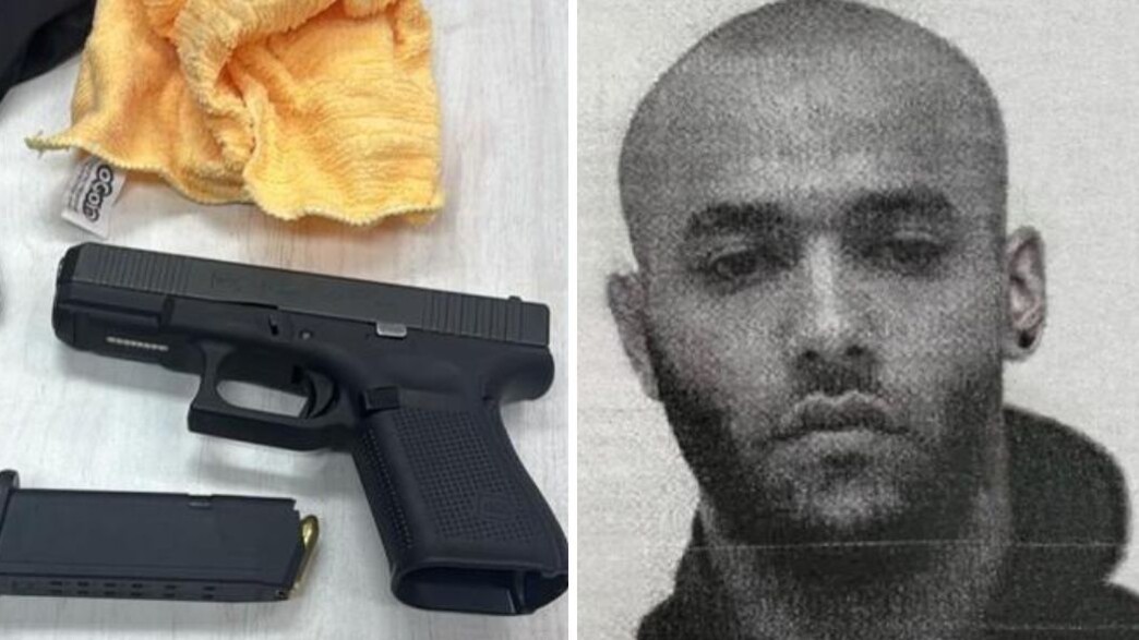 איסמעיל ג'רושי, האקדח ששימש לירי על העסק בת"א