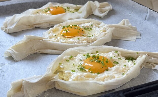 חצ'פורי דיאטטי. לפני האפייה חצ'פורי דיאטטי. לפני האפייה