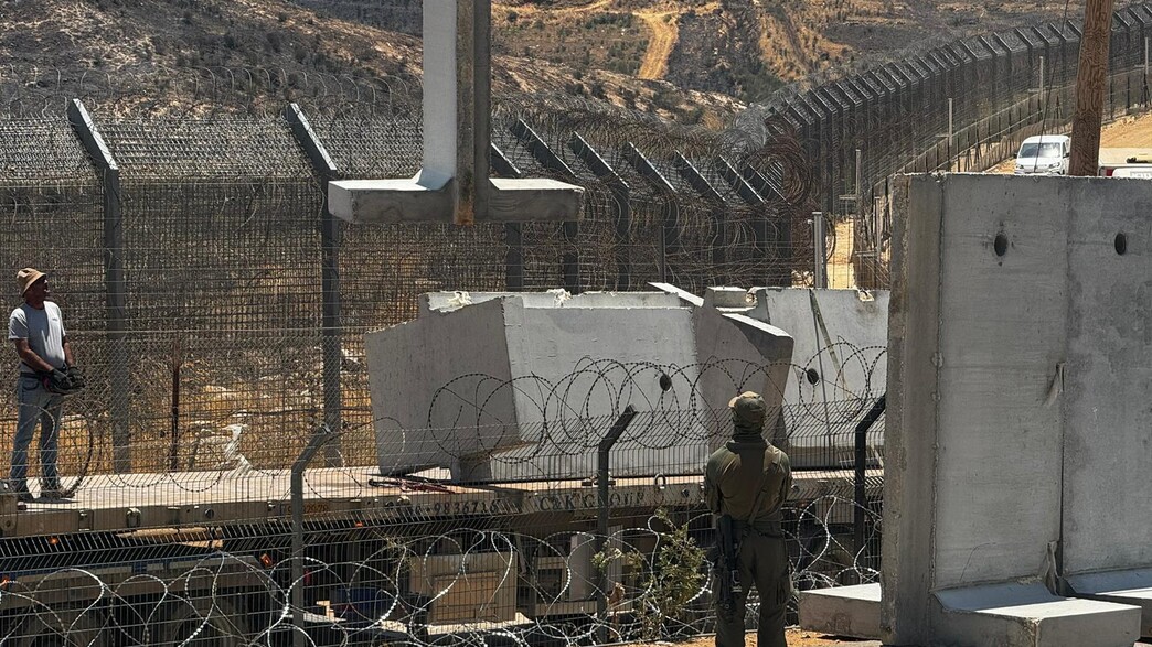 שכבת ההגנה החדשה בגבול עם סוריה