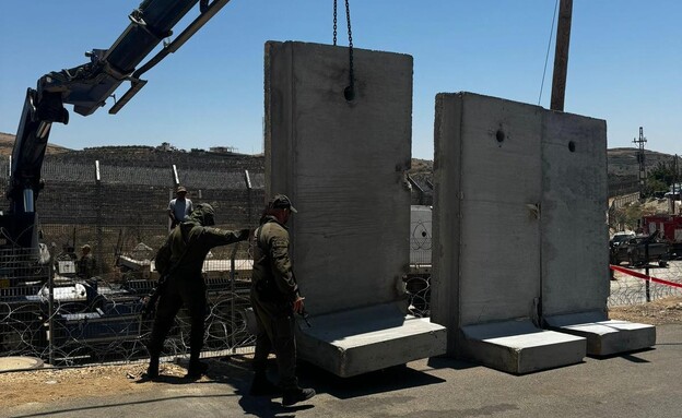 שכבת ההגנה החדשה בגבול עם סוריה