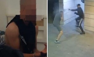החשוד בריסוס גז מדמיע בהוד השרון