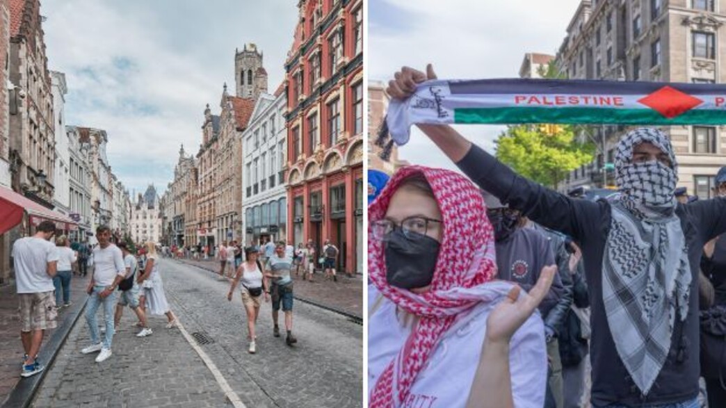 פרו פלסטינים, בלגיה