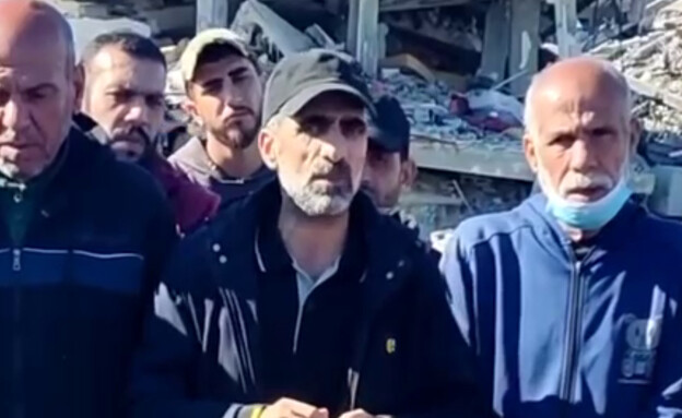 מפקד גדוד בית חאנון של חמאס חסין פיאד תועד בחיים