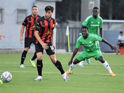 פגשה את מכבי חיפה, האמרון (צילום: ספורט 5)