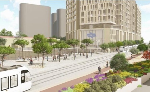 תחנת הרכבת החדשה - בעומק ירושלים (צילום: קוראיל אדירכלים עבור רכבת ישראל)