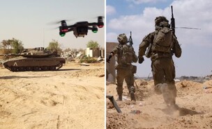 כוח ברצועה (צילום: דובר צה"ל | שי לוי)