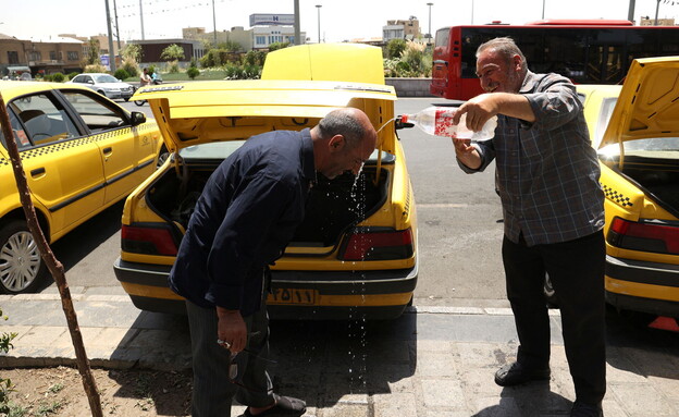 גל חום באיראן (צילום: רויטרס)