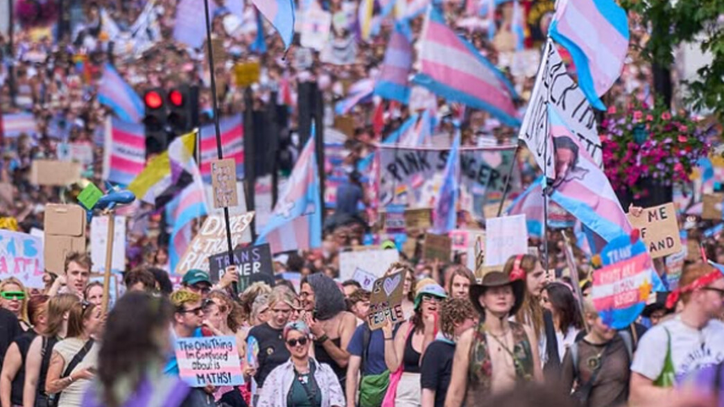 מצעד הגאווה הטרנסי בלונדון 2024