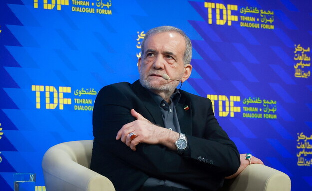נשיא איראן מסעוד פזשכיאן (צילום: רויטרס)