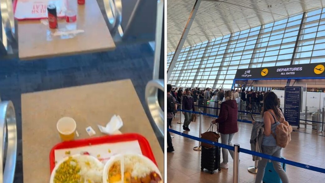 השאירו לכלוך בנתב"ג