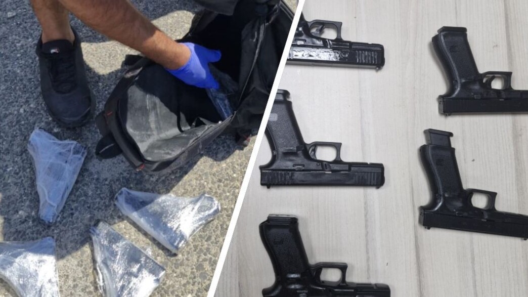 הנשקים שנתפסו הנשקים שנתפסו