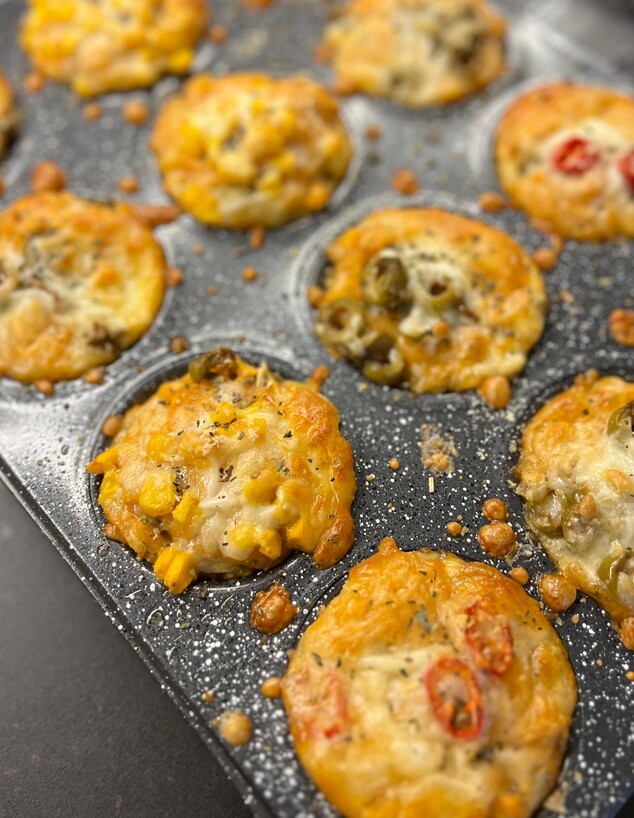 מאפינס פיצה מאפינס פיצה