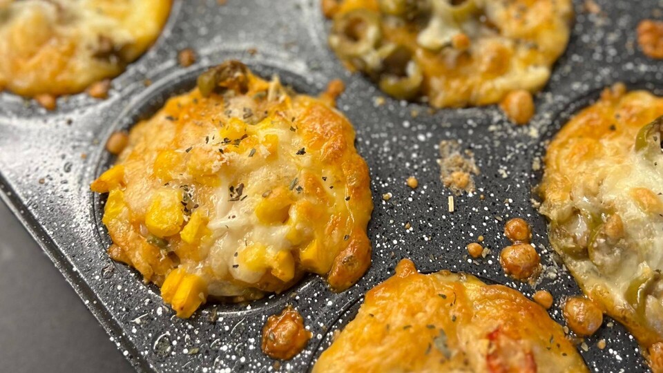 מאפינס פיצה (צילום: עדי קלינגהופר, יחסי ציבור)