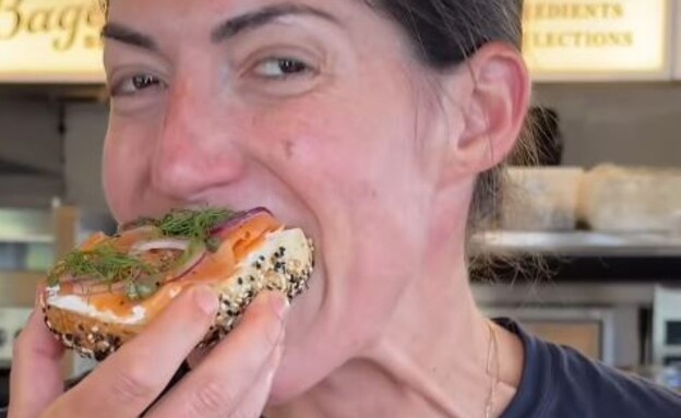 מיכל אפשטיין, שמירז בייגל (צילום: מתוך חשבון האינסטגרם של המקום)