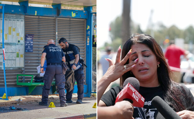 כנרת חנוכה,עדת ראייה בפיגוע הדריסה בסמוך לכפר יונה (צילום: חדשות 12)