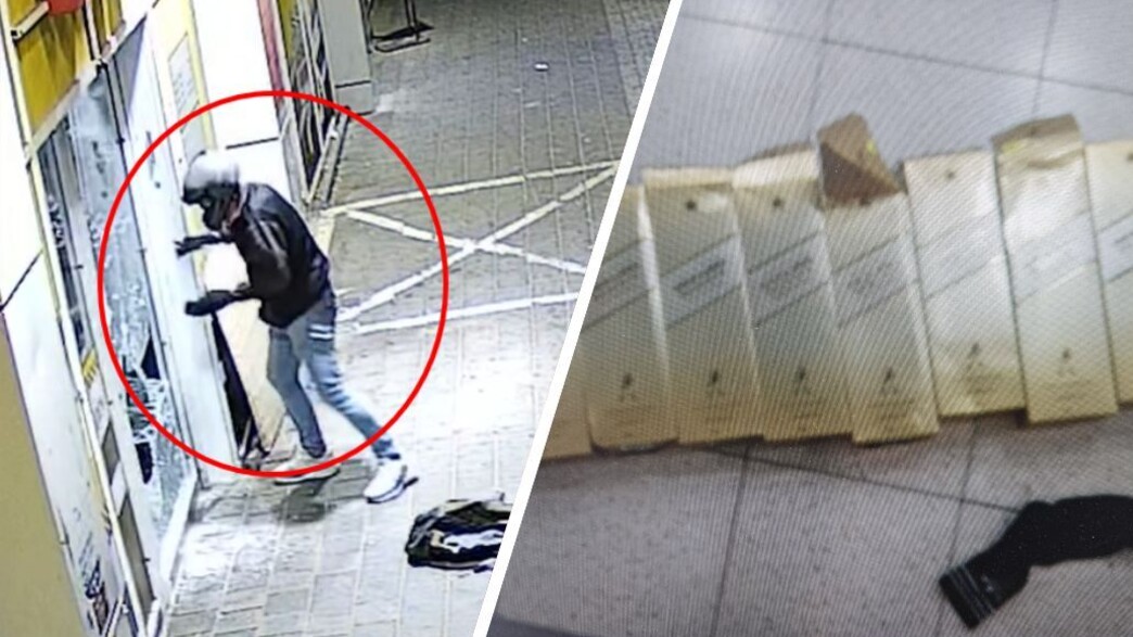 תיעוד הגניבה מהחנות תיעוד הגניבה מהחנות