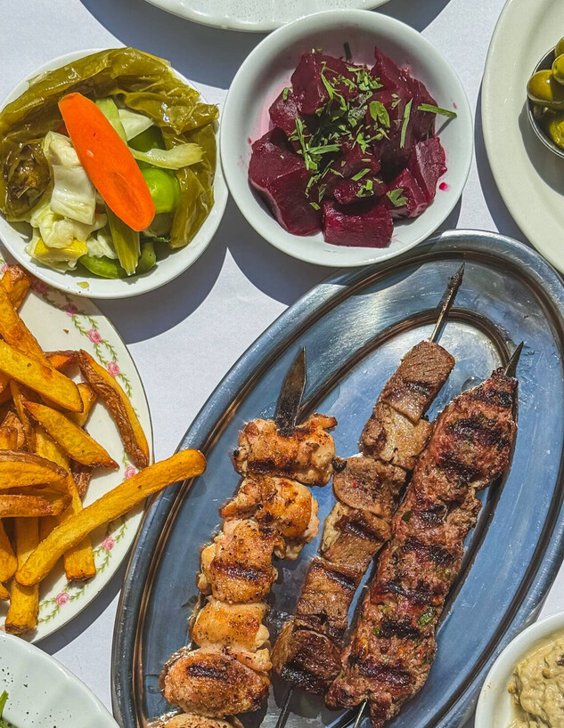 סלטים קטנים בגיטה