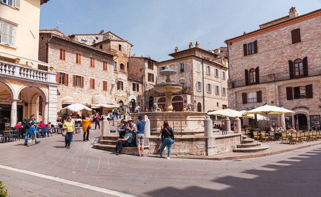 כיכר אסיזי אומבריה איטליה כיכר אסיזי אומבריה איטליה