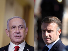 מקרון, נתניהו