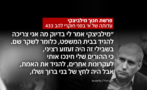 פרשת חנוך מילביצקי