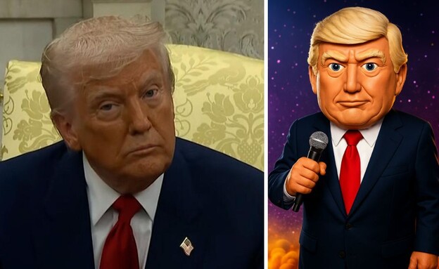 המסכה של דונלד טראמפ המסכה של דונלד טראמפ