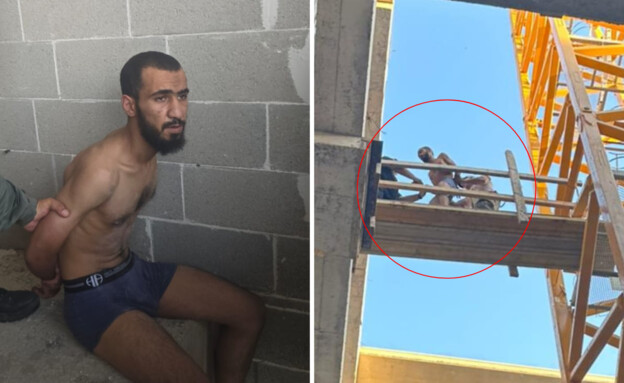 מעצר החשוד בפיגוע הדריסה בכפר יונה (צילום: שימוש לפי סעיף 27 א)