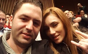 רינת בר ובעלה אורון אפרייאט (צילום: instagram)