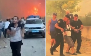 גל חום שריפות באירופה (צילום: לפי סעיף 27א' לחוק זכויות יוצרים)