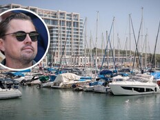 המרינה בהרצליה, ליאונרדו דה קפריו (צילום: מרים אלסטר פלאש 90, Getti Images)