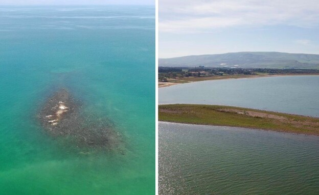 האי בכנרת חזר (צילום: איגוד ערים כינרת)