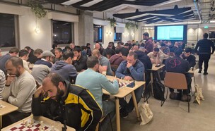 אליפות ההייטק האחרונה שהתקיימה במשרדי Intuit (צילום: מרק ליבשיץ)