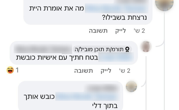 תגובות ברשת שמעריצות פושעים (צילום: לפי סעיף 27 א')