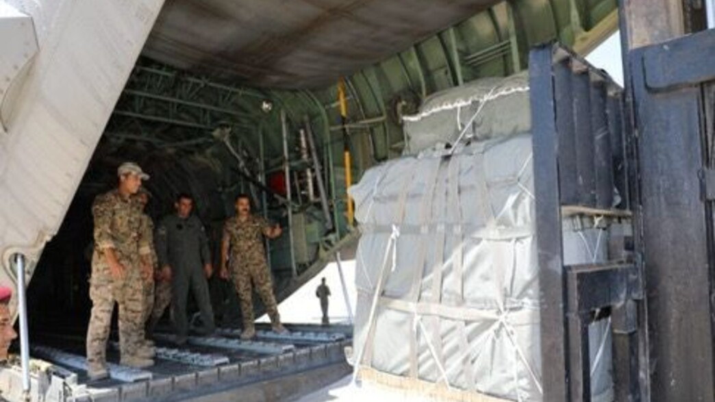 הסיוע של האמירויות שהוצנח בעזה