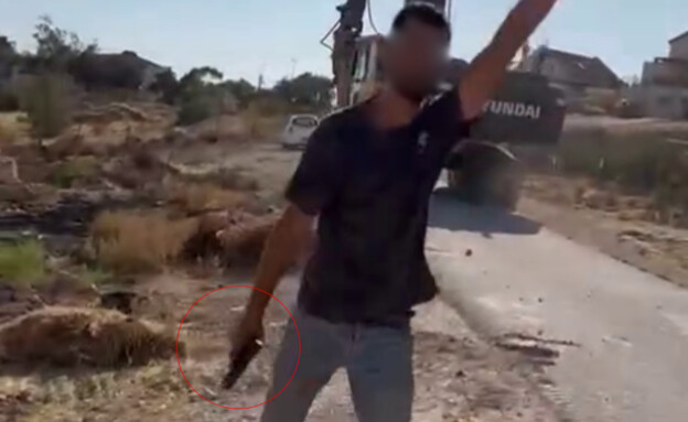 ישראלי ירה על פלסטינים שיידו אבנים ביו"ש