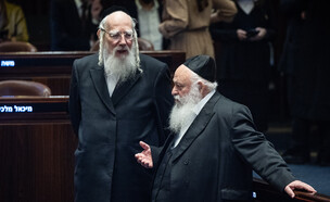 יצחק גולדקנופף וישראל אייכלר  (צילום: יונתן זינדל, פלאש 90)