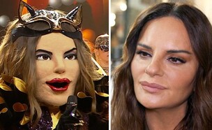 אופירה אסייג והאופירה (צילום: אופירה אסייג: "ערב טוב עם גיא פינס", קשת 12 | האופירה: "הזמר במסכה", קשת 12)